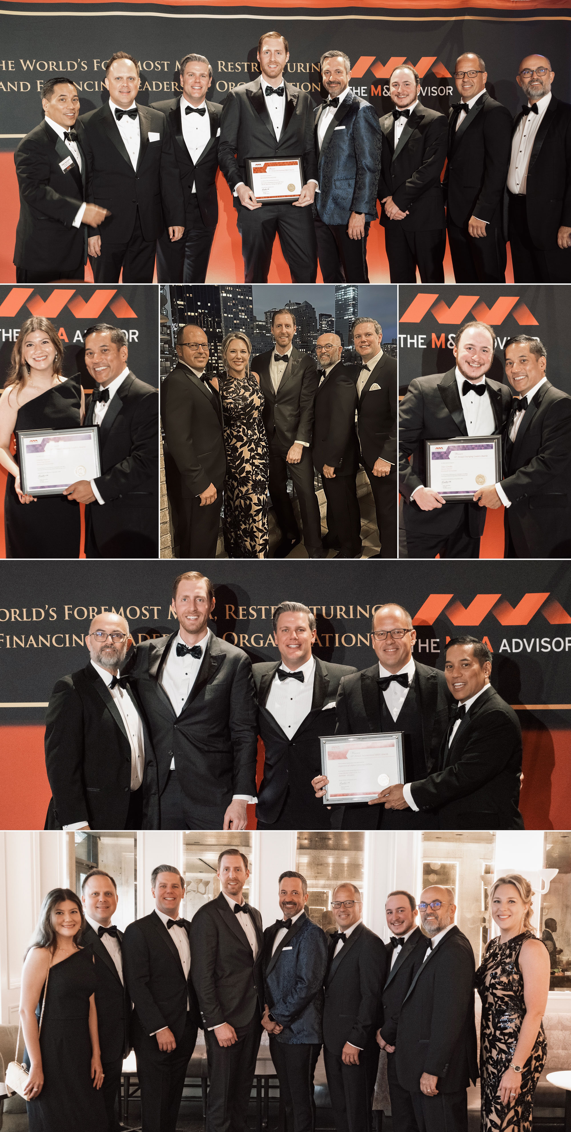 Benchmark International Named International Investment Bank of the Year at M&A Awards Gala in NYC