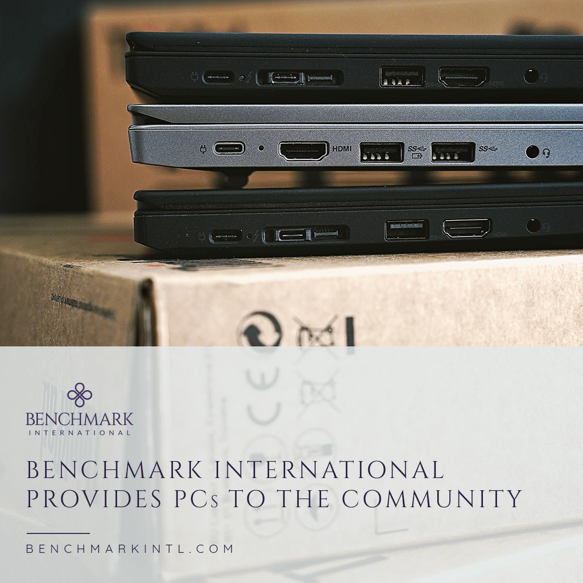 Benchmark International provides PCs to community with PCRefurb and Lantec